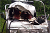 Wild elephant attacks car near Kadaba ; 6 injured